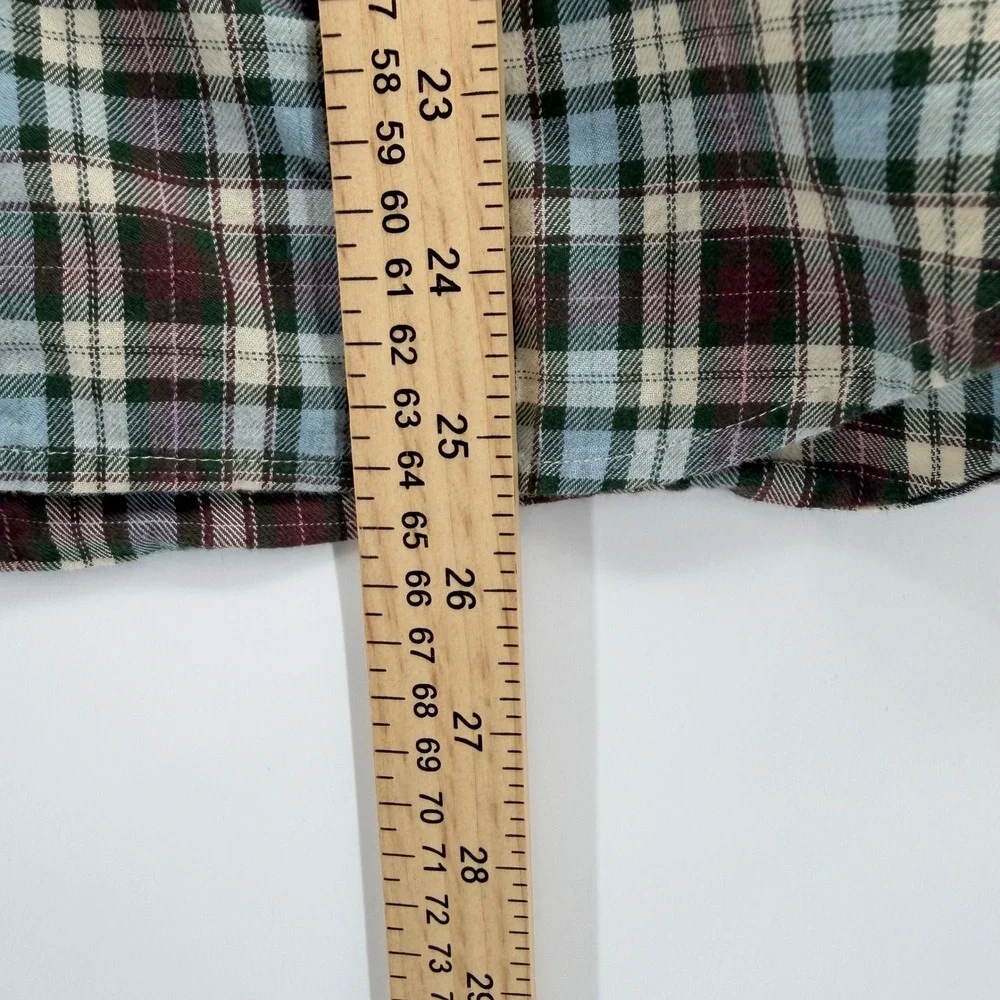 Kids Ralph Lauren Plaid Button‎ Down Shirt Long Sleeve Cotton Large 16/18